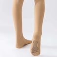 thumbnail image 2 of SHenli Girls Tights Dance Ballet Footed Leggings Ultra Soft Stockings for Kids Age 4-14 Beige 8-11T, 2 of 6