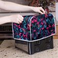 thumbnail image 3 of Ferns and Butterflies Toaster Covers Kitchen Appliance Covers Dust Covers for Kitchen Appliances Dustproof Fingerprint Protectors and Greasy Kitchen Accessories, 3 of 7