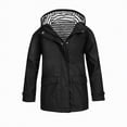 thumbnail image 5 of UYYX Girls Winter Coat Size 8 Toddler Raincoat Boys Girls Hooded Jackets Cotton Blend Rain Jackets 9-10 Years, 5 of 6