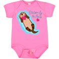 thumbnail image 3 of Inktastic Otter-ly in Love-otter with Heart Boys or Girls Baby Bodysuit, 3 of 5