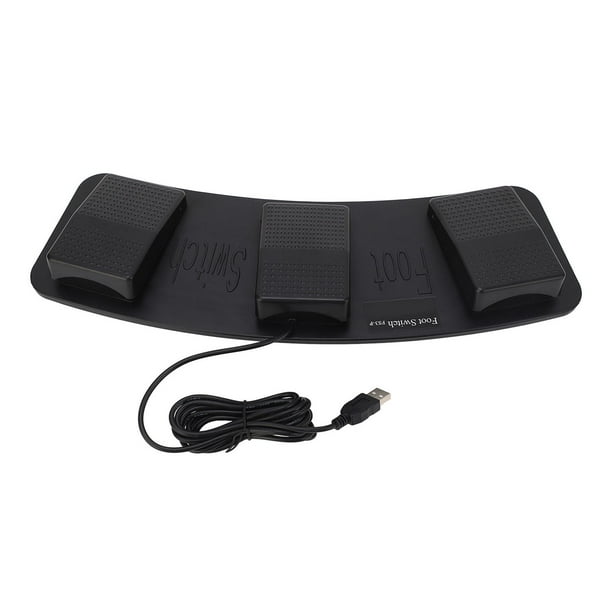 Foot Pedal Switch,Foot Switch with USB Foot Switchwith Cable Electric