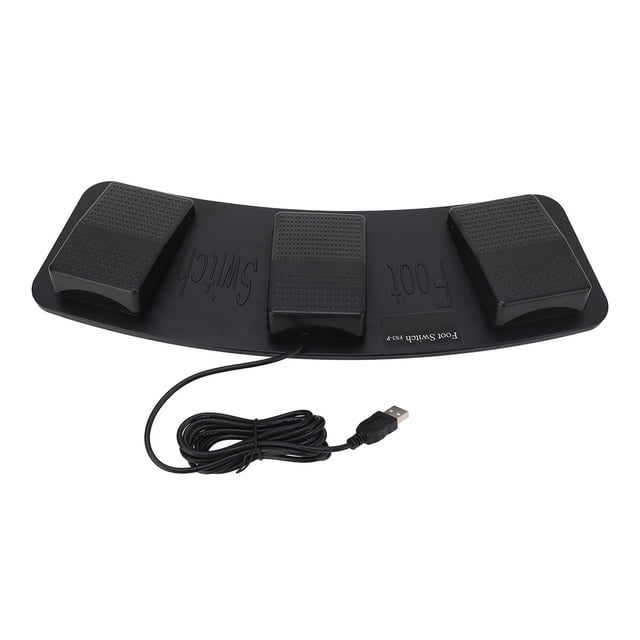 USB Foot Switch,Foot Switch with USB Electric Foot Switch Foot Pedal Switch Masterfully Created