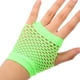 thumbnail image 3 of EeaseMX Diadema de encaje de los 80 con pendientes de neón, guantes de rejilla sin dedos para fiesta de los 80 (verde claro), 3 of 8