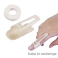 thumbnail image 3 of EHJRE 2xFinger Splints Simple Lightweight Straightening Fix for Osteoarthritis 49-54mm , White, 3 Pcs, 3 of 8