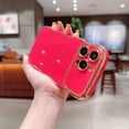 thumbnail image 2 of SaniMore for iPhone 11 Pro Max Case, Electroplated Wave Bumper Design Camera Large Window (with Lens Film) Full Protection Stylish Slim Lightweight Anti-drop for Girls Women, Rose, 2 of 12