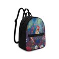 thumbnail image 2 of Eheartsgir Rooster Floral Mandala Pattern Zipper Compartment Daypack, Waterproof Travel Shoulder Bag with Lightweight for Shopping Outing, 2 of 8