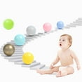 thumbnail image 3 of Ball Pit Balls for Toddlers 100 pcs, BPA Free Pool Ball for Kids Children, 2.15" Crush Proof Ocean Balls Fun Toys Gift for Ball Pit, Kids Play Tent, Bounce House, Multicolour, 3 of 8