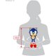 thumbnail image 5 of Sanei Boeki STH01 Sonic The Hedgehog All Star Collection Sonic (S) W 5.5 x D 6.3 x H 9.8 inches (14 x 16 x 25 cm) Plush Toy, 5 of 5