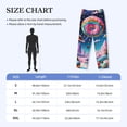 thumbnail image 4 of Lsque Colorful Donut Print Men's Pajama Pants, Lounge Pant - Comfortable Home Wear,Elastic Waistband, Stylish Design-Small, 4 of 9