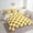 Gold White, variant on Erosebridal Plaid Buffalo Bedding Sets Twin Size, Checkered Comforter Sets with Sheets, Rectangle Room Decor, Reversible 7 Pieces
