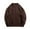 Khaki, variant on JHLZHS Winter Work Jacket for Men Autumn and Winter Men's Solid Color Crew Neck Sweater Loose Casual Vintage Sweater Jean Jacket 1117