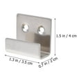 thumbnail image 2 of CTIRCHIU 8pcs Heavy Duty Picture Hooks Hardware Silver Triangle D Ring for Home Use, 2 of 8