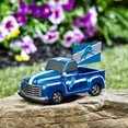 thumbnail image 2 of Detroit Lions 9 Inch Metal Rally Truck Statue, Outdoor Garden or Indoor Fan Decor, Sports Fan Collectible Figurine, Officially Licensed, 2 of 2