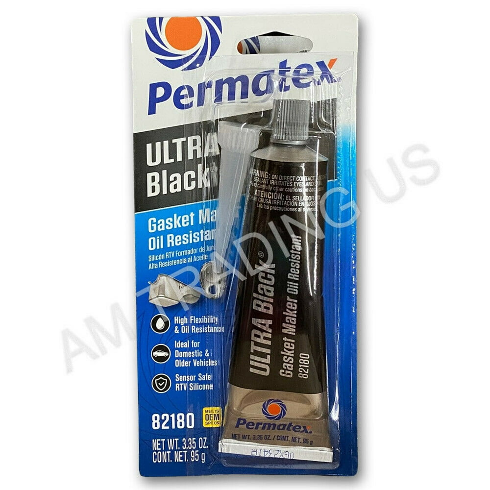 Permatex 82180 Ultra Black Maximum Oil Resistance RTV Silicone Gasket