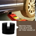 thumbnail image 3 of Phenofice Car Jacks 1Pack Jack Support Rubber Pad for Vehicle Maintenance Shock Absorbing Anti Slip Black, 3 of 8