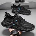 thumbnail image 6 of Men's Breathable Mesh Running Shoes, Lightweight Blade-Sole Sneakers, 6 of 10