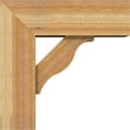 thumbnail image 3 of Ekena Millwork 8"W x 22"D x 22"H Funston Block Rough Sawn Bracket w/ Offset Brace, Western Red Cedar, 3 of 25