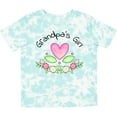 thumbnail image 3 of Inktastic Grandpa's Girl Heart Flowers Girls Toddler T-Shirt, 3 of 5