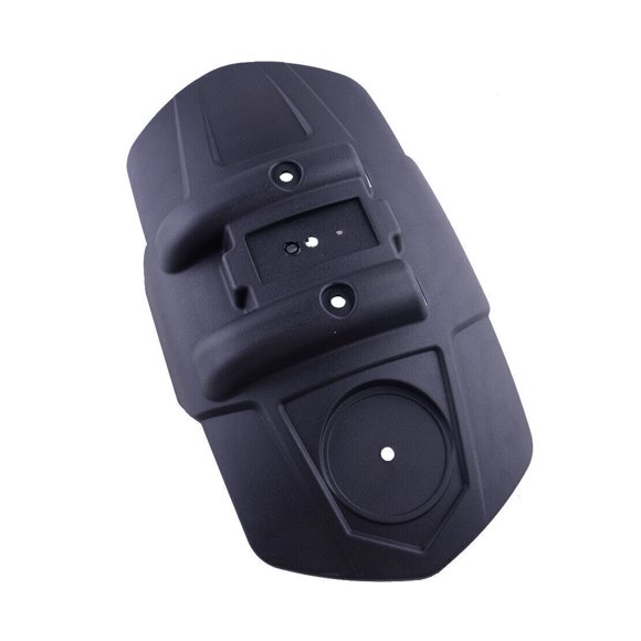 Universal Motorcycle Rear Wheel Cover Fender Splash Guard Fender Bracket Black -