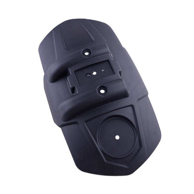 Universal Motorcycle Rear Wheel Cover Fender Splash Guard Fender Bracket Black -