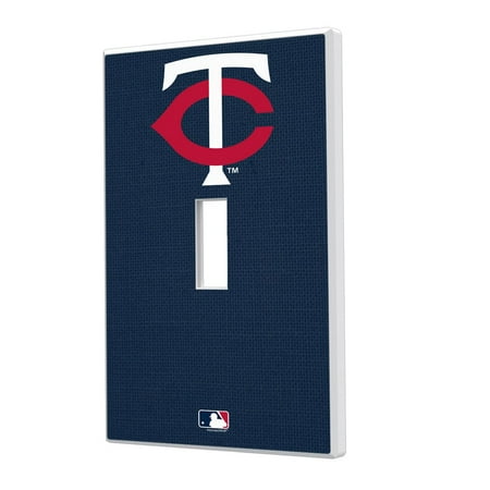 Minnesota Twins Solid Single Toggle Light Switch Plate