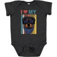 thumbnail image 3 of Inktastic I Love My Rottweiler Dog Boys or Girls Baby Bodysuit, 3 of 5