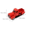 thumbnail image 4 of Miangastore Modèle de Camion Ornement Rouge 1 Pce 6.7x3x2.8in, 4 of 8