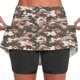 thumbnail image 1 of Faldas de tenis plisadas con estampado de camuflaje de verano para mujer de DYTTDG, pantalones cortos deportivos elásticos de dos piezas para yoga, faldas en liquidación, 1 of 7
