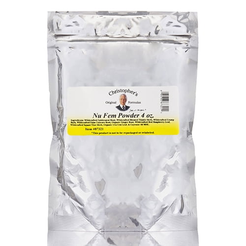 Christopher's Original Formulas Nu Fem Powder Women's Health Supplements 4 Oz