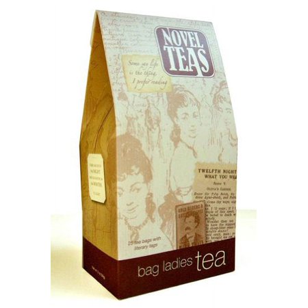 Novel Teas contains 25 teabags individually tagged with literary quotes from the world over  made with the finest English Breakfast tea.