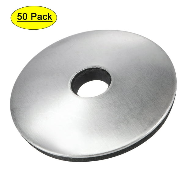 Uxcell 25x5.5x2.8mm Stainless Steel EPDM Bonded Sealing Washer Gasket