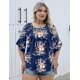 thumbnail image 5 of Blusa Micoson para mujer, talla grande, manga 3/4, a la moda, 2025, 5 of 5
