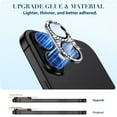 thumbnail image 5 of Stardust Diamond Tempered Glass Camera Lens Protector for iPhone 16 Plus - Black, 5 of 5