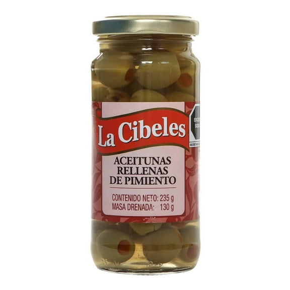 Aceitunas Cibeles rellenas de pimiento 235 g