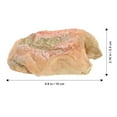 thumbnail image 2 of HLONK Cachette de Reptile Simulation Roche Cache-Resine Tortue Plateforme de Pâtisserie Décoration de Réservoir, 2 of 6