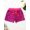 Hot Pink, variant on Aislor Girl's Boy's Athletic Dance Shorts Pull On Shiny Sequin Shorts Training Gymnastics Short Hot Pants with Bowknot