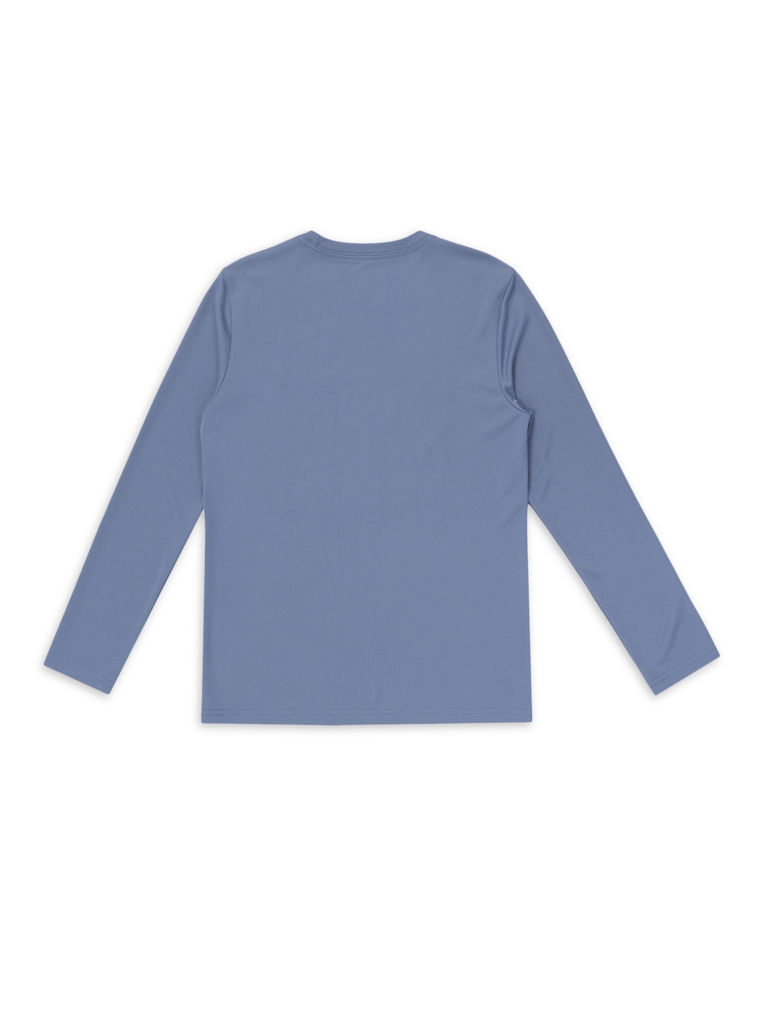 Athletic Works Boys Long Sleeve Graphic T-shirt, 2-Pack Bundle, Sizes 4-18 & Husky