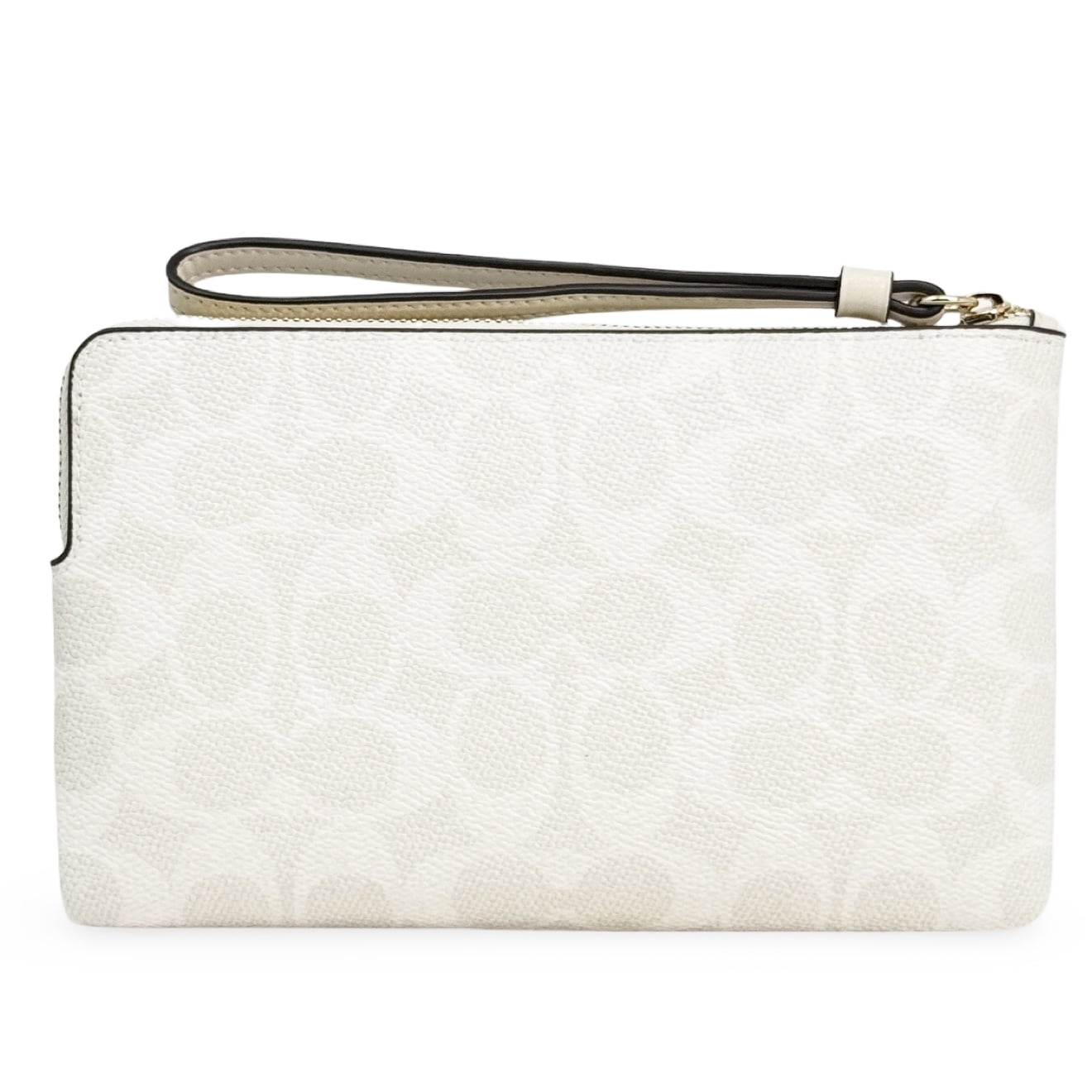 Wallet QUILTING shoulder ポーチ付き／white Wallet QUILTING