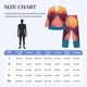 thumbnail image 3 of Balery Neon Sunset Cyberpunk Cityscape Pijama para Hombre de Dos Piezas con Manga Larga, Conjunto de Dormir y Descanso Suave con Bolsillos-XX-Large, 3 of 6
