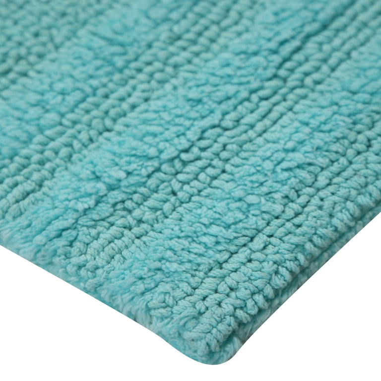 Luxurious Cotton Brights Collection 24 x 40-inch Bath Rug - 24 x