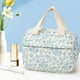 thumbnail image 1 of Bolsa de cosméticos acolchada de gran capacidad con múltiples compartimentos • Organizador de maquillaje de viaje • Caja portátil • 25x20x9cm, 1 of 6