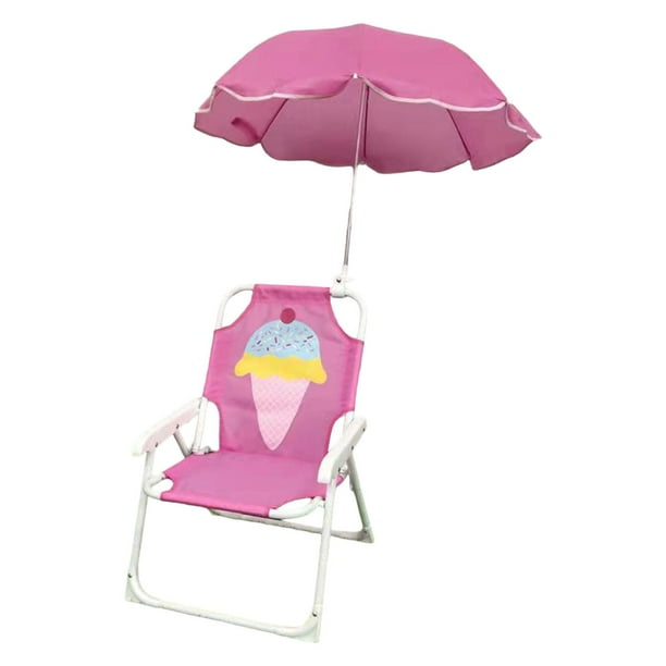 Silla de camping para niños, silla plegable con , fácil de transportar, ligera helado