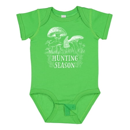 

Inktastic Hunting Season- Mushrooms Illustration Gift Baby Boy or Baby Girl Bodysuit