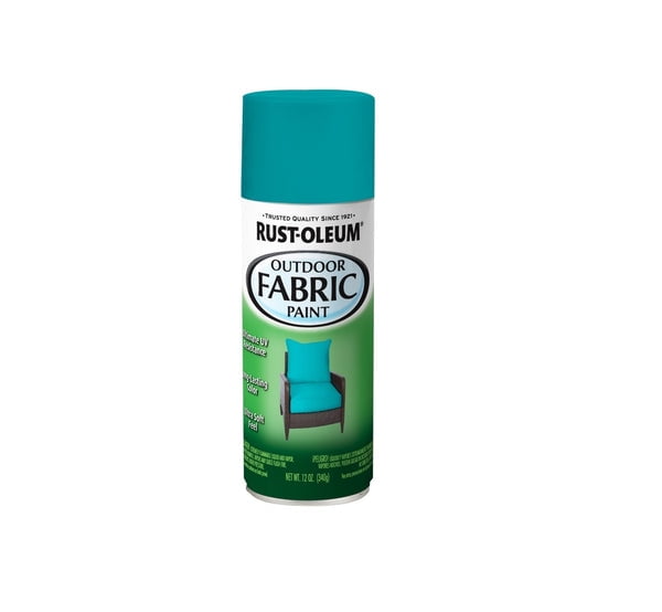 RustOleum 358842 Outdoor Fabric Paint, Turquoise, 12 Oz