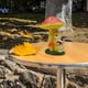 thumbnail image 5 of Adorno de conejos para jardín al aire libre, patio, villa, jardín de infancia, adorno solar de lectura de conejos, 5 of 5