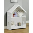 thumbnail image 2 of Sorelle Furniture Sweethome Bookcase, White, 40.00" H x 32.00" W x 14.00" D, 2 of 2