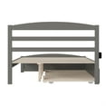 thumbnail image 5 of Warren Queen Bed with Footboard and Twin Extra Long Trundle in Grey, 5 of 5