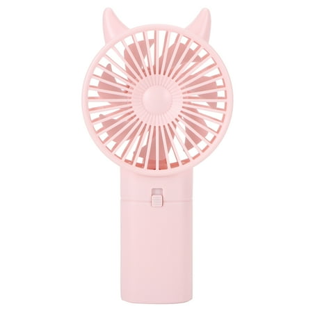 

Mini Fan Portable Hand Held Cute Mute Electric Cooling Fan for Home Office Travel Pink