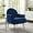 Navy, variant on Modway Revive Tufted Button Accent Performance Velvet Armchair in Navy
