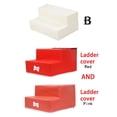thumbnail image 1 of TIMIFIS Dog Pet Stairs Steps New 2 Steps Leather Pet Non-slip Bottom Stairs And Ladder Cover CombinationFall/Winter, 1 of 2